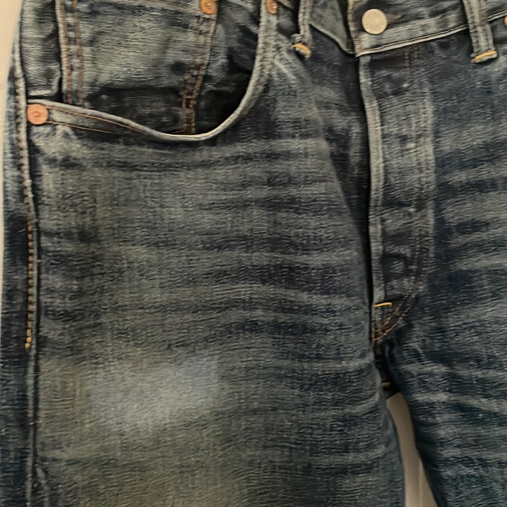 Ralph Lauren Double RL Men's Straight Jeans - Blue - Picture 3 of 7